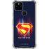 Superman 2025 Energy Shield Neon Emblem Google Pixel 4a 5G Clear Case